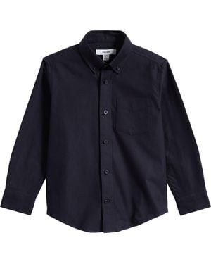 Reiss Kids' Greenwich Button-Down Shirt - Blue