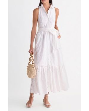 Vineyard Vines Vanessa Eyelet Shirtdress - Multicolor