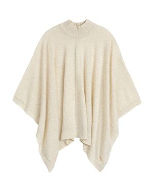 Ralph Lauren Knit Poncho - Natural