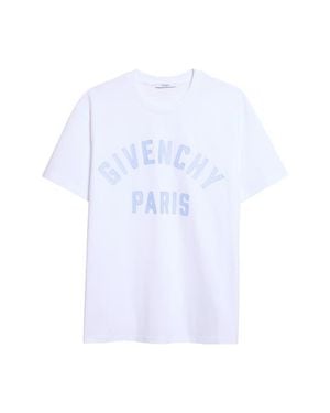 Givenchy Regular Fit Logo Patch T-Shirt - White