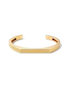 LIV Aurelia Narrow Cuff Bracelet - Metallic