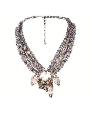 Lunaversoul Star Of A Story Necklace - Metallic