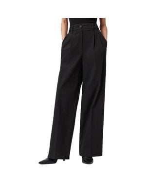 AllSaints Essen Stretch Cotton Pants - Black