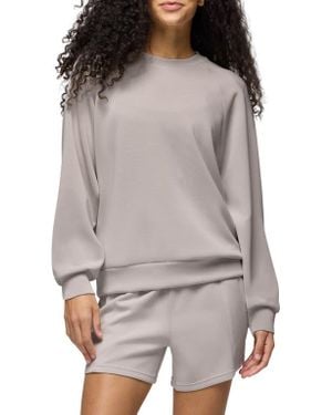 Prana Shea Crewneck Sweatshirt - Gray