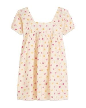 Scotch & Soda Kids' Eyelet Dress - Natural