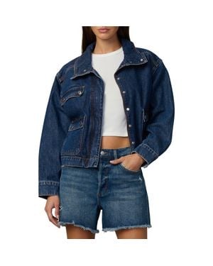 Joe's Jeans The Farah Zip Denim Jacket - Blue
