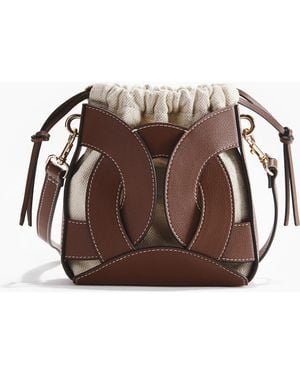 H&M Crossbody Bucket Bag - Brown