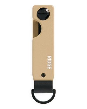 THE RIDGE Rfid-Blocking Leather Cash Strap Wallet - White