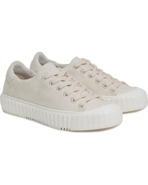 Celtic & Co. Lace Up Recyc Canvas Low Top Sneakers - Gray
