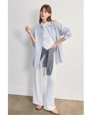 ALMINA CONCEPT Oversized Cotton Shirt - White