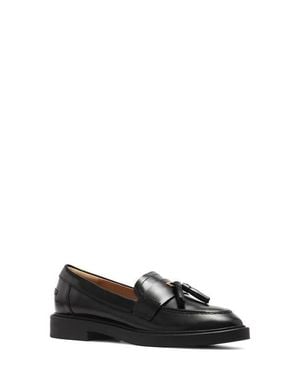 Frankie Octavia Leather Loafer - Black