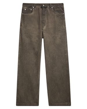 Rick Owens Geth Wide Leg Jeans - Gray