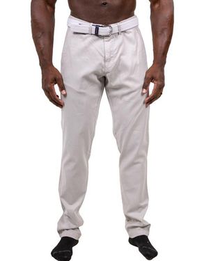 Maceoo Marthy Cotton Blend Pants - Gray