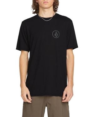 Volcom Stone Tech Graphic T-Shirt - Black