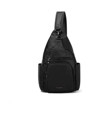 Baggallini Central Park Large Sling Bag - Black