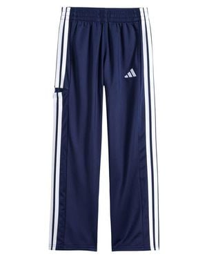 adidas Kids' 3-Stripes Tricot Track Pants - Blue