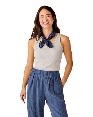 Carve Designs Ever Rib Tank - Blue