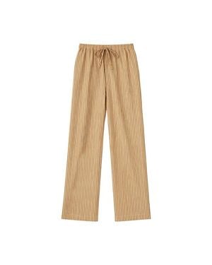VIR VITA Clara Stripe Pant - Natural