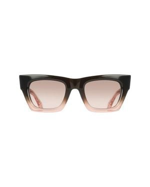 Ferragamo 50Mm Gradient Cat Eye Sunglasses - Multicolor