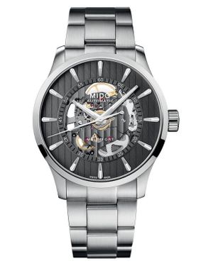 MIDO Multifort Skeleton Vertigo Bracelet Watch, 42Mm - Gray