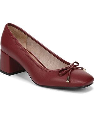LifeStride Cora Block Heel Pump - Red