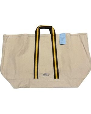 Puebco Vacation College Tote Bag - Natural