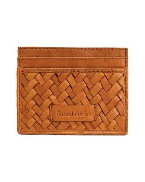 Écotorie Denton Leather Card Case - Brown