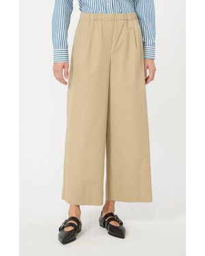 Weekend by Maxmara Libero Cotton Pants - Natural