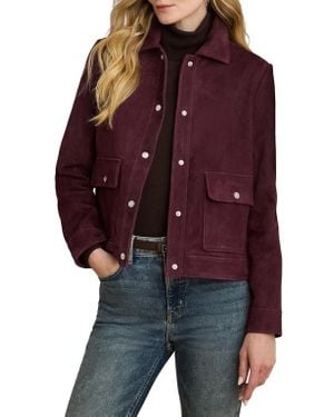 Ralph Lauren Suede Jacket - Red
