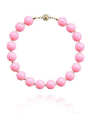 Saule Label Siena Bold Necklace - Pink