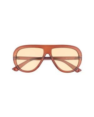 Aire Cadent 54Mm Aviator Sunglasses - Pink