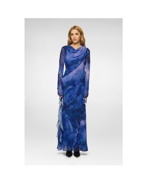 DASKA Circe Dress - Blue