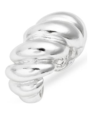 Karine Sultan Twisted Rope Ring - Metallic