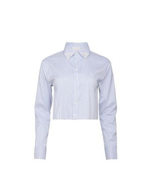 Fleur du Mal Poplin Button Down Shirt - Blue