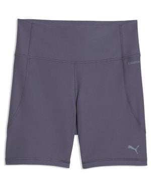 PUMA Cloudspun High Waist 6-Inch Short Tights - Blue