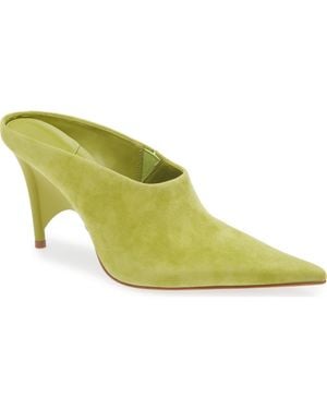 Jeffrey Campbell Vader Pointed Toe Mule - Green