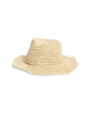 Treasure & Bond Crochet Cowboy Hat - Natural