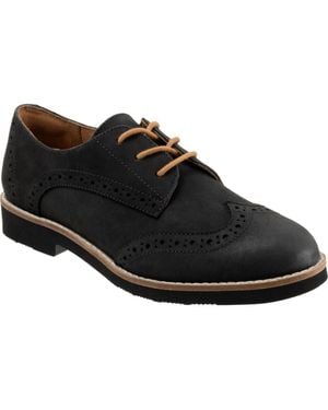 Softwalk Willet Wingtip Derby - Black