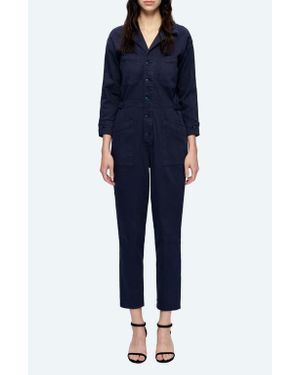Bayeas Stretch Denim Jumpsuit - Blue