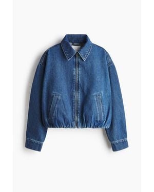 H&M Oversized Denim Jacket - Blue