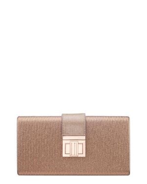 Nina Presly Faux Leather Clutch - Multicolor
