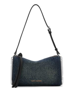 Marc Jacobs Small Scene Suede Shoulder Bag - Black