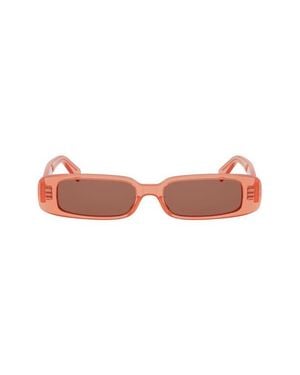 Celine 53Mm Rectangle Sunglasses - Pink