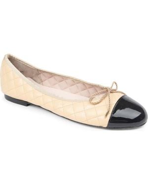 Paul Mayer Best Cap Toe Ballet Flat - Pink