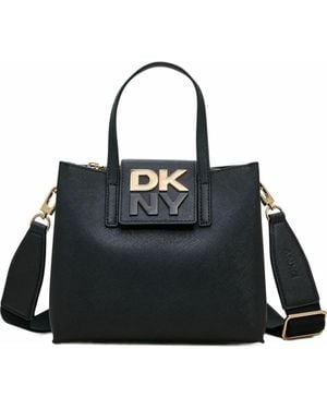 DKNY Faye Small Satchel - Black