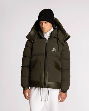 Alpenhaus Megeve 2-In-1 Relaxed Fit Puffer - Brown