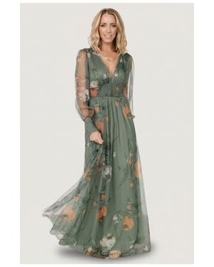 Baltic Born Layla Tulle Maxi Dress - Green