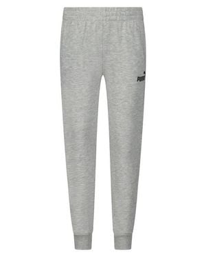 PUMA Kids' Core Pack Cotton Blend French Terry Sweatpants - Gray
