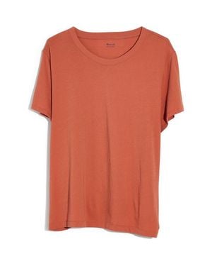 Madewell Northside Vintage Tee - Orange