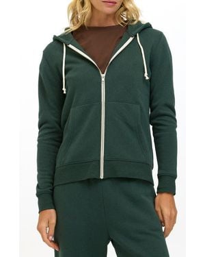 Threads For Thought Full Zip Hoodie - Green